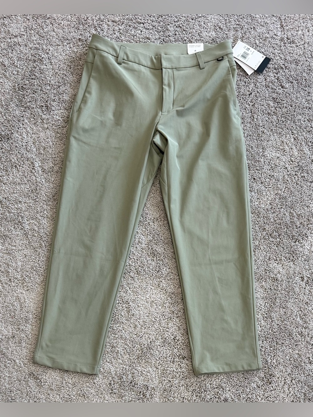 Nike 24.7 Perfect Stretch Dri-FIT Pants Army Green HQ6930-320 Mens Size 32x30